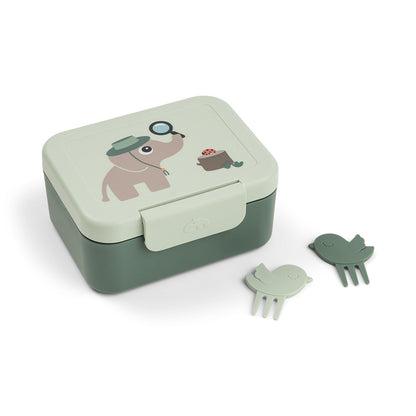 Tiny Lunch Box with Snack Picks