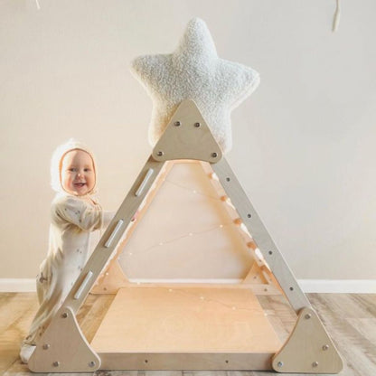 Pikler Climber Triangle Montessori Climbing Frame for Toddlers and Kids
