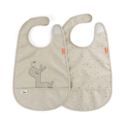 Bib With Velcro 2 Pack
