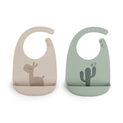 Silicone Bib 2 Pack