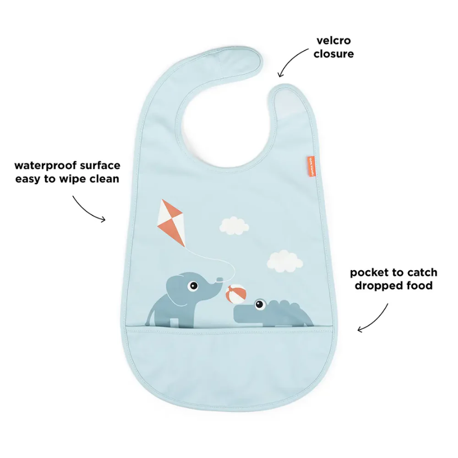 Bib With Velcro - Playground