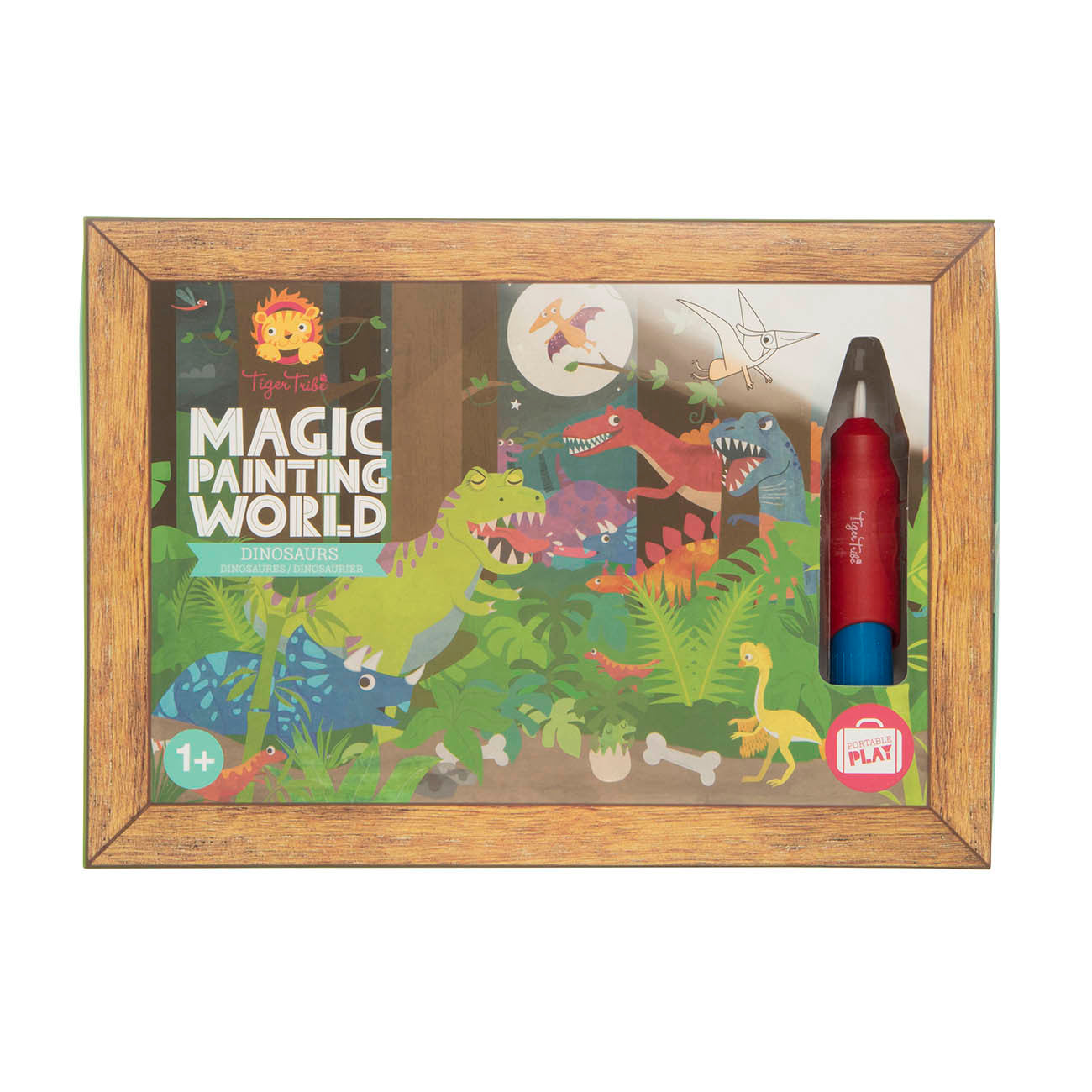 Tiger Tribe | Magic Painting World - Dinosaur | Damaged Box