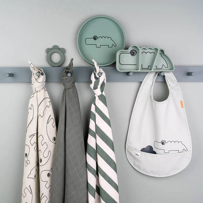 Silicone Stick & Stay Snack Plate