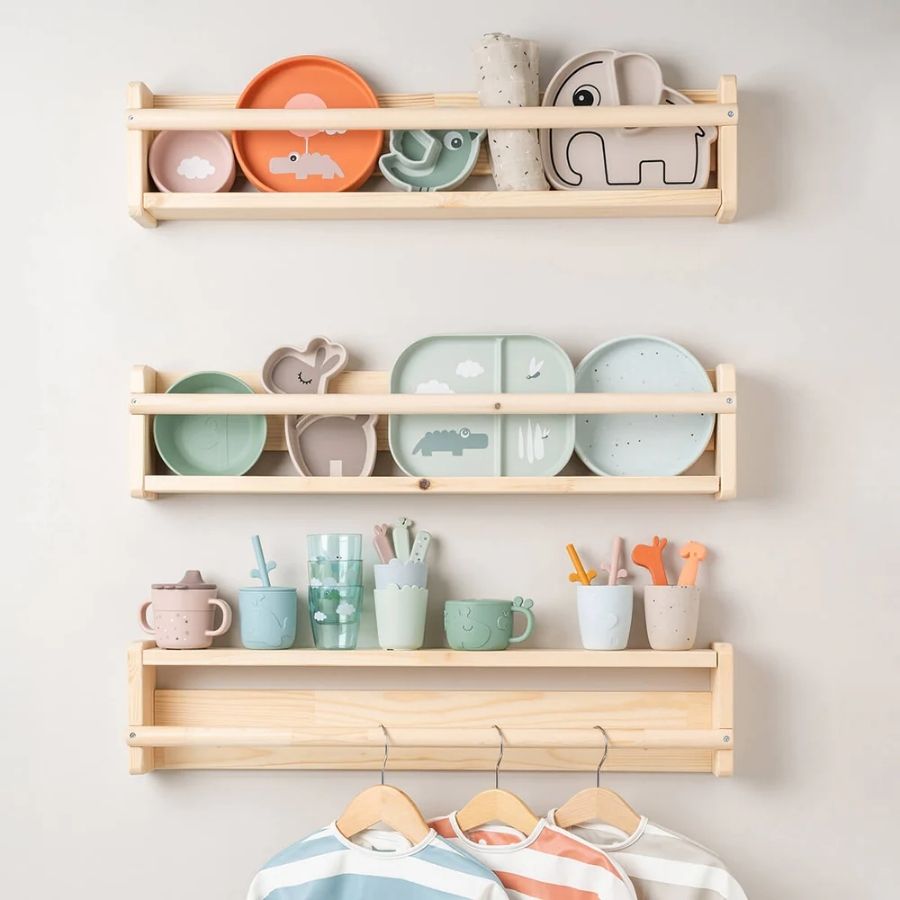 Silicone Stick & Stay Snack Plate