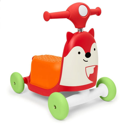 Skip Hop Zoo Ride-On Toy for Kids - Push-and-Ride Animal Walker Durable Toddler