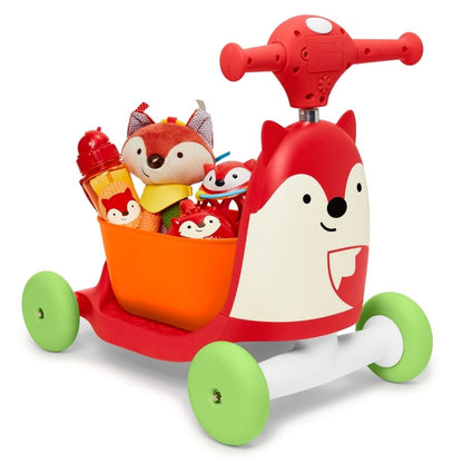 Skip Hop Zoo Ride-On Toy for Kids - Push-and-Ride Animal Walker Durable Toddler