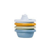 Stackable Bath Boats Blue | Kids' Engaging set of boat bath toys