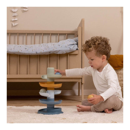 Spiral Tower in Blue, Suitable for children 10 months+