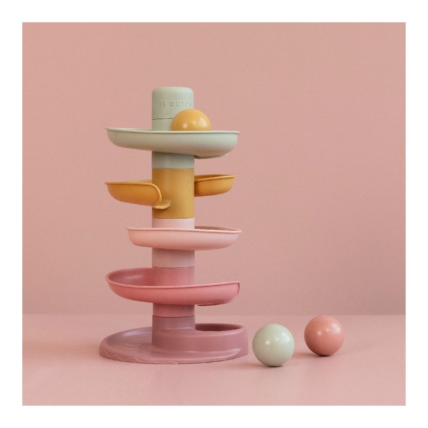Spiral Tower In Pink, Brand is Little Dutch