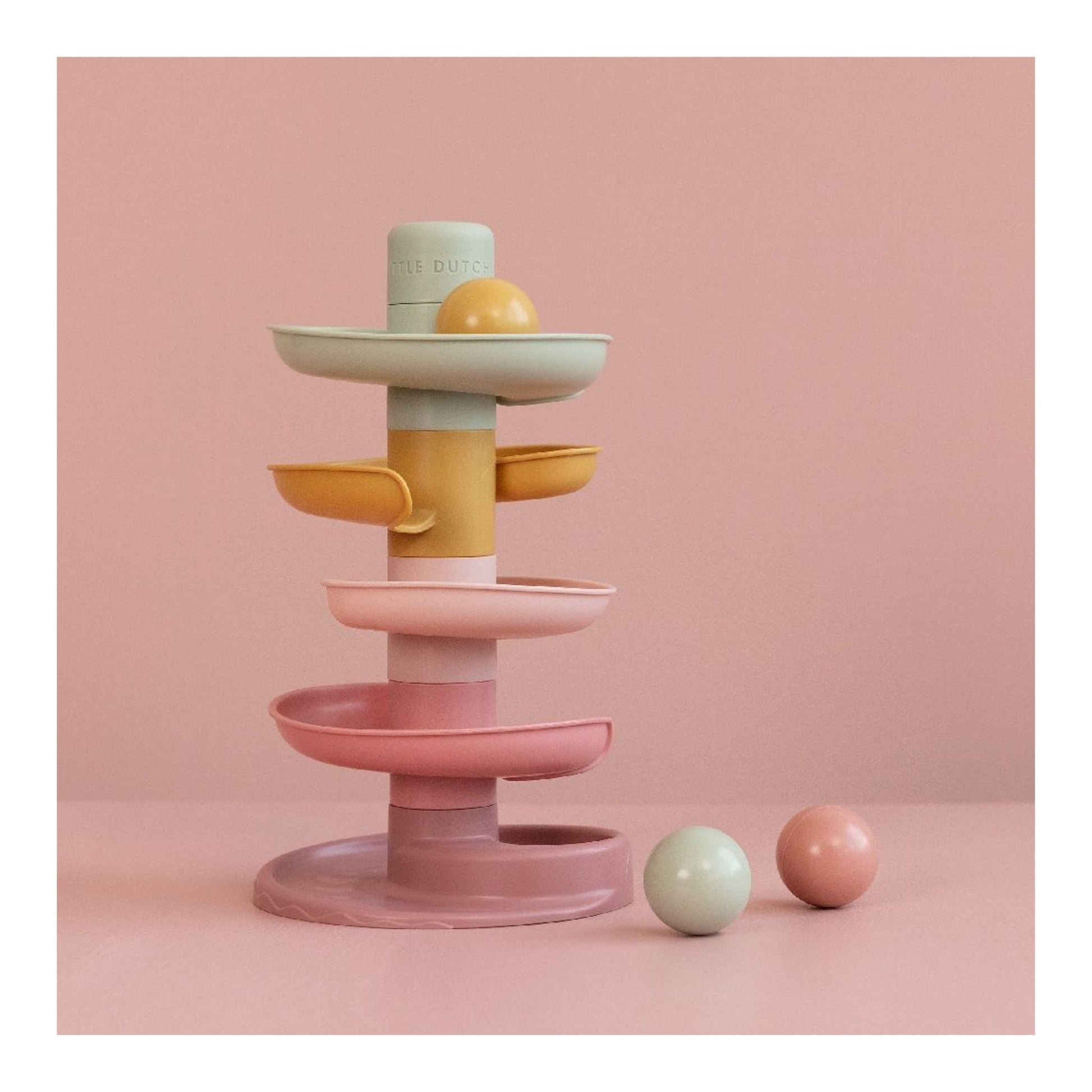 Spiral Tower In Pink, Brand is Little Dutch
