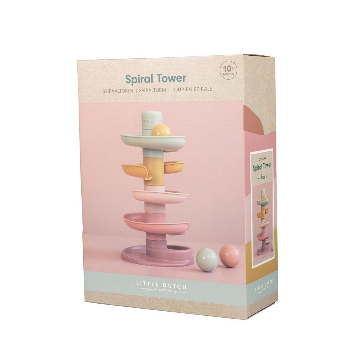 Spiral Tower In Pink, Brand is Little Dutch