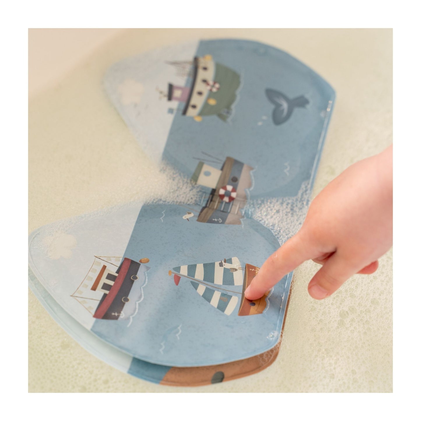 Bath Book Sailors Bay - For 6 Months+ Babies - Dries Quickly