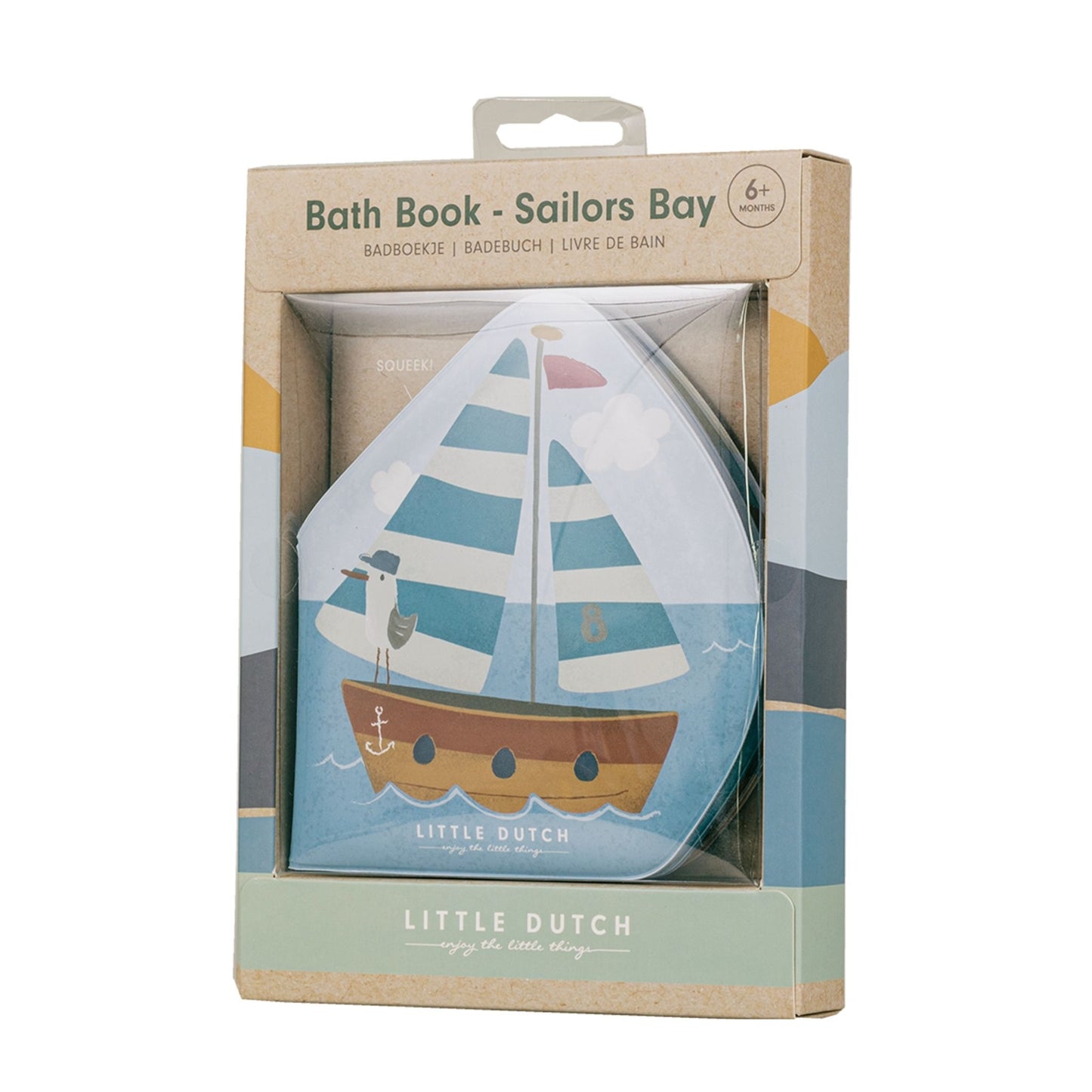 Bath Book comes with perfect packaging.