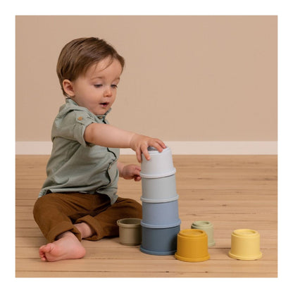 Little Dutch Stacking Cups Blue - Buy From Sweet Pea UAE, KSA