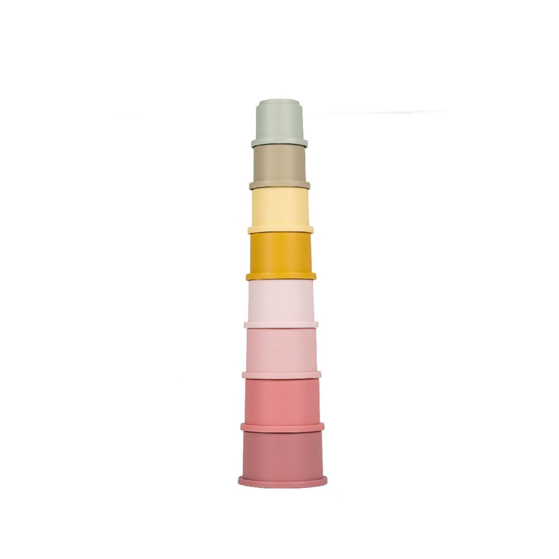 Little Dutch Stacking Cups Pink - Suitable for 12 Months+