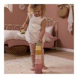 Little Dutch Stacking Cups Pink In Colour - Suitable for 12 Months+