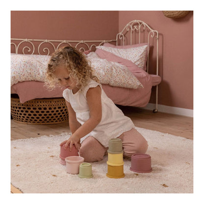 Little Dutch Stacking Cups Pink