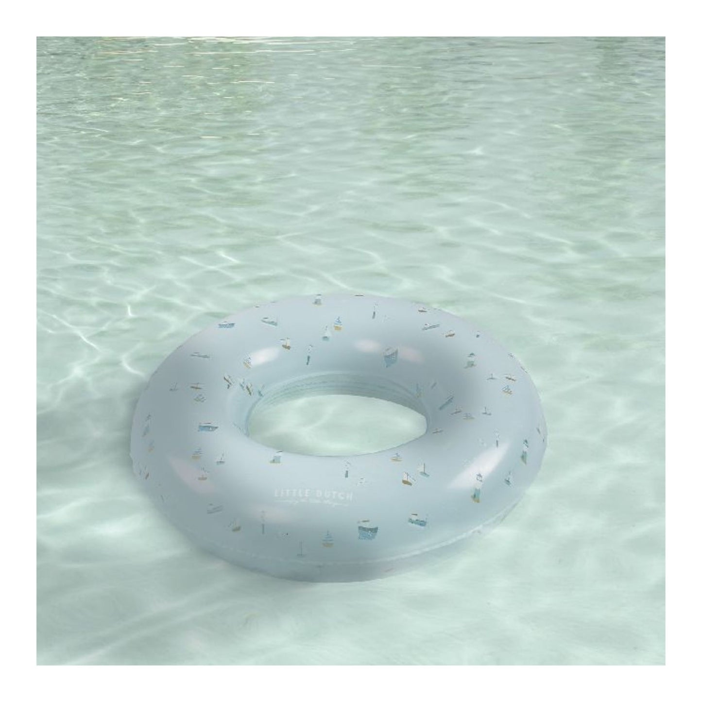 Inflatable Swim Ring 50 cm — Durable PVC Pool Float for Children and Family Fun
