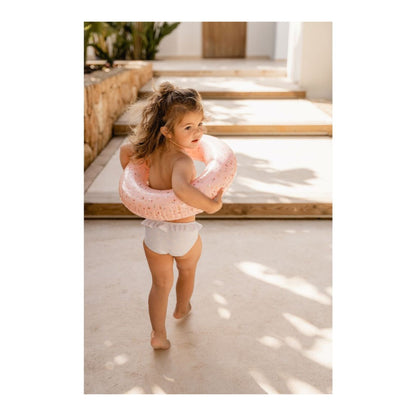 Little Dutch Swim Ring Pink Flowers 50 cm