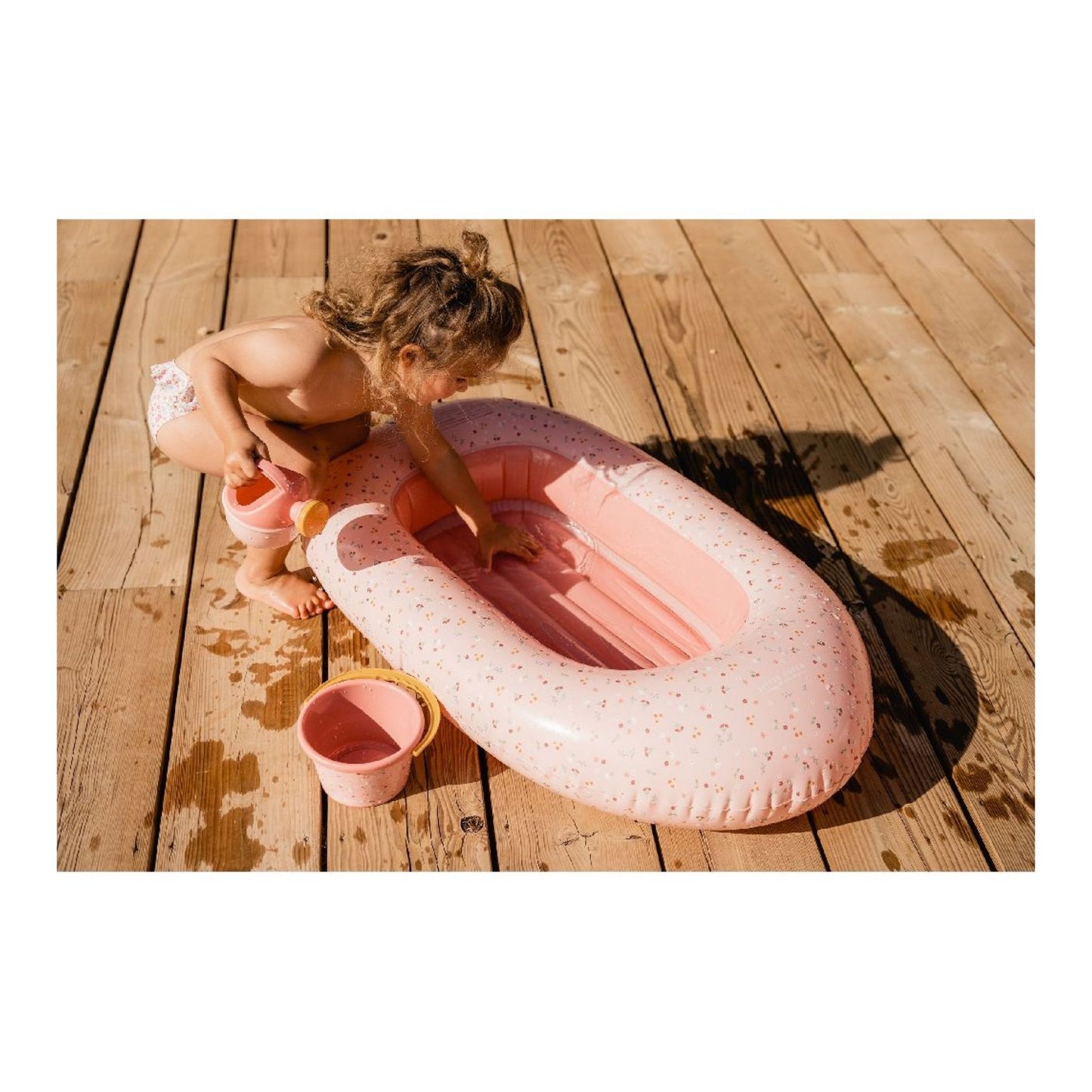 Inflatable Boat Flowers 100 x 67 cm