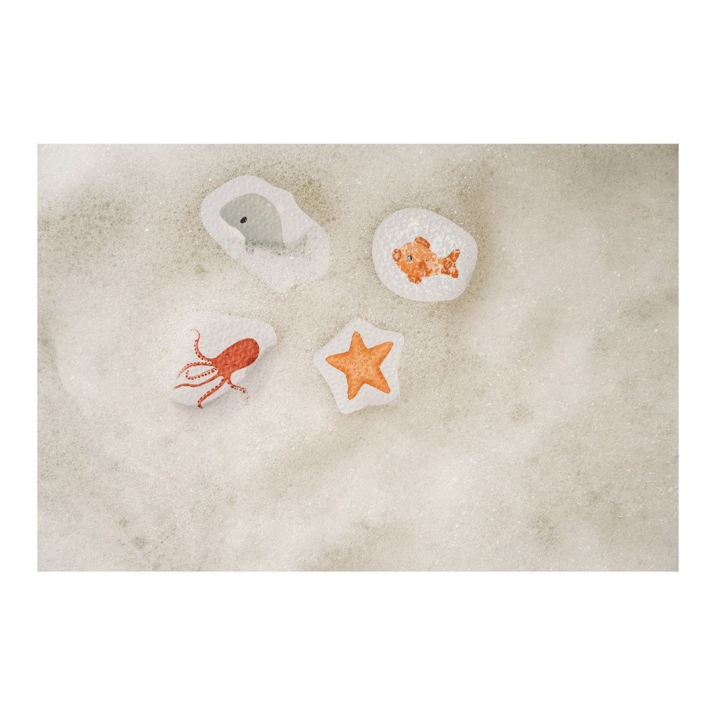Bath Foam Toys Sailors Bay - Set With 16 Pieces 