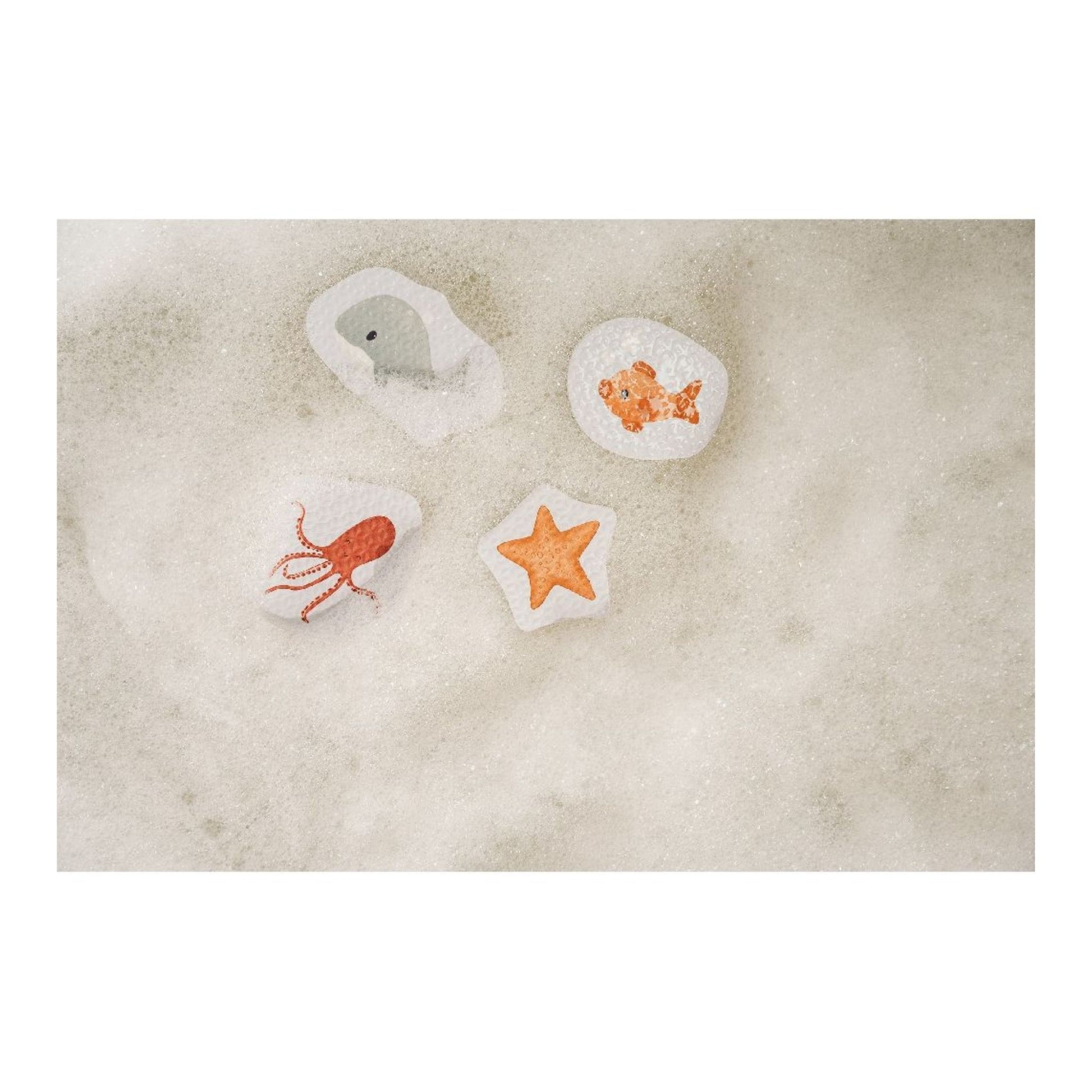Bath Foam Toys Sailors Bay - Set With 16 Pieces 