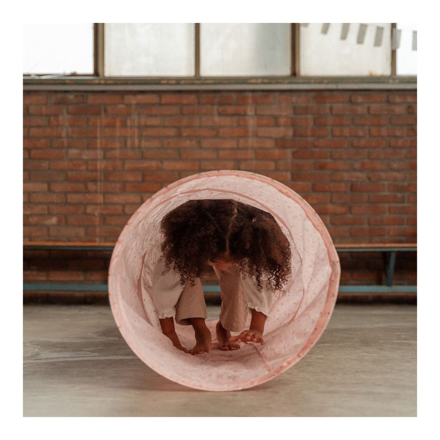 Little Dutch Crawl Tunnel Flowers & Butterflies - Enjoying Kids' Play Time 