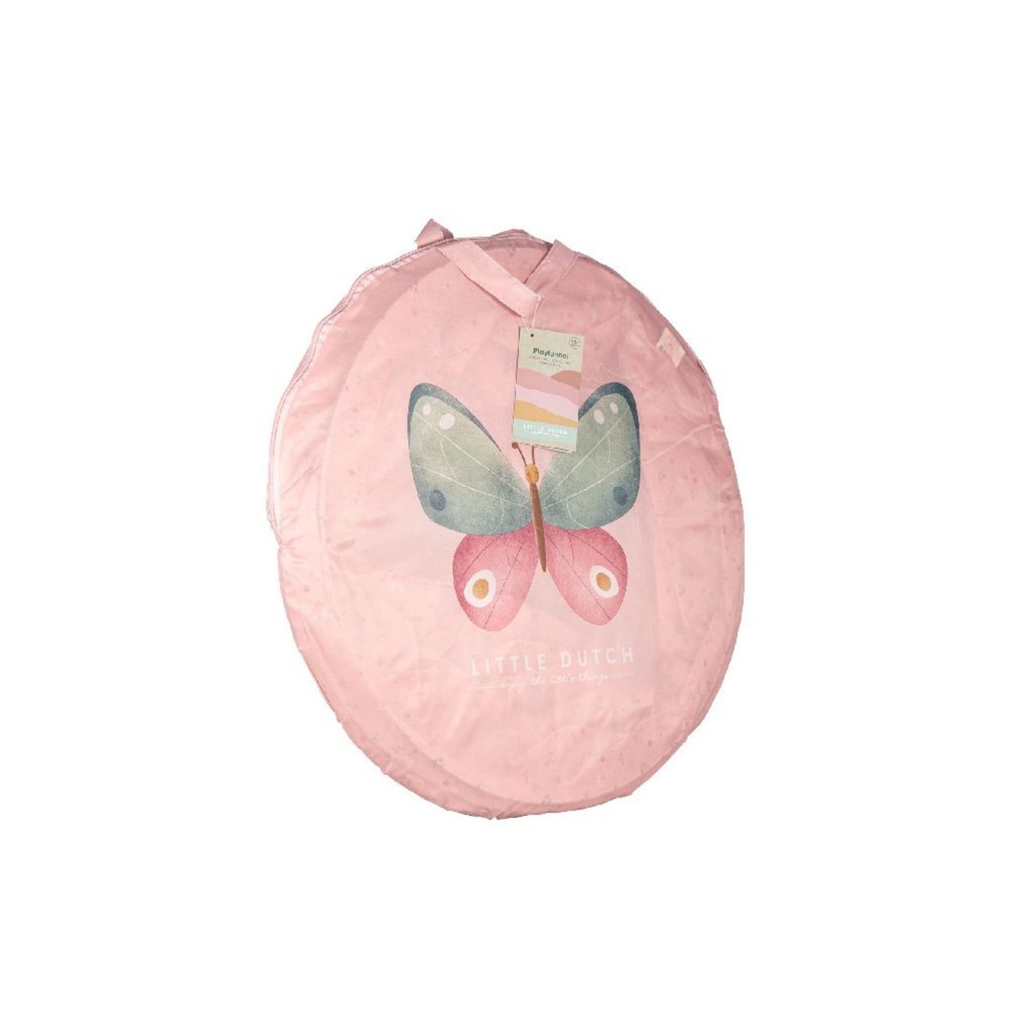 Little Dutch Crawl Tunnel Flowers & Butterflies - Attached with Handy Folding Bag