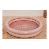 Inflatable Pool Pink Flowers 150 cm