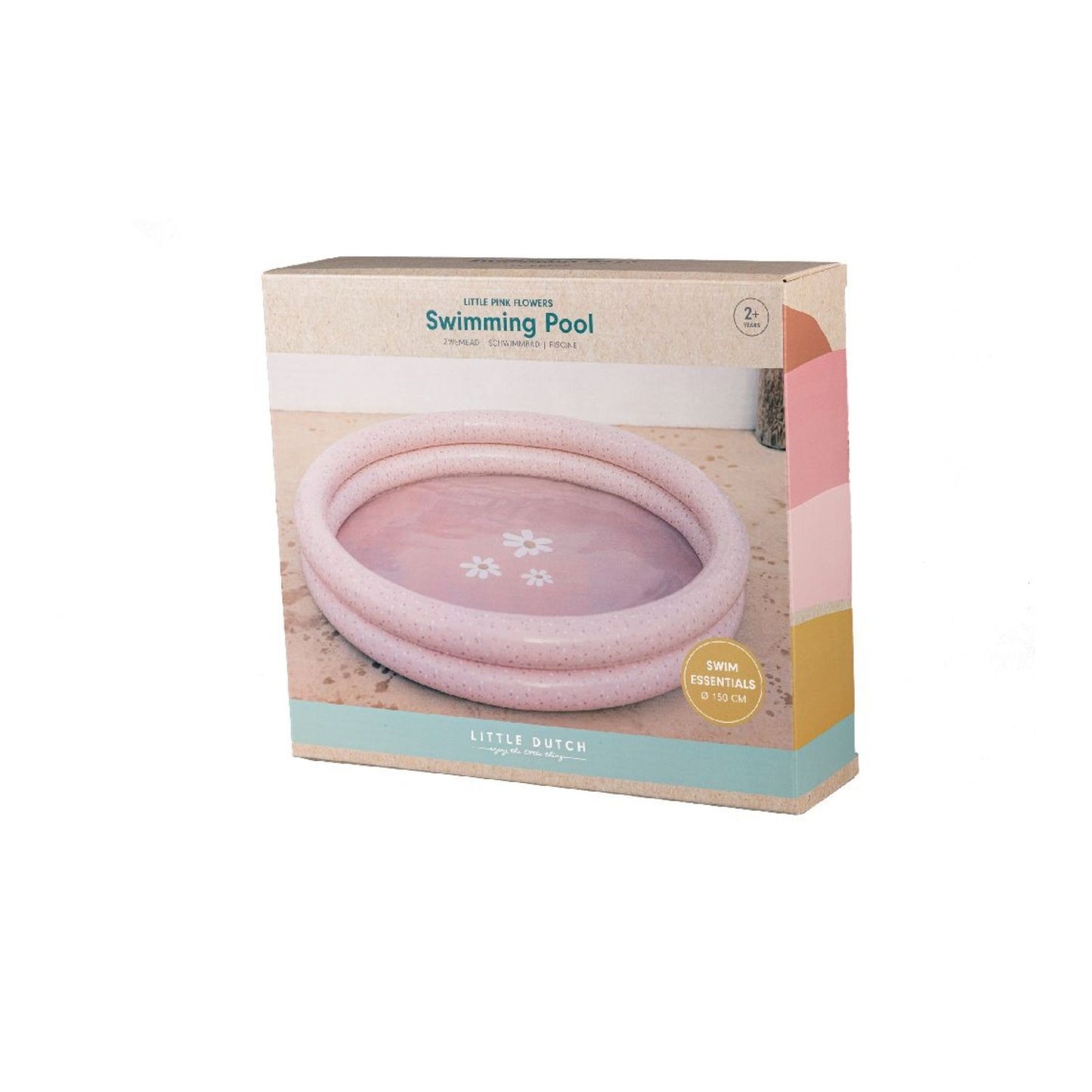 Inflatable Pool Durable Summer Backyard Pool for Kids and Adults – Family Water Fun