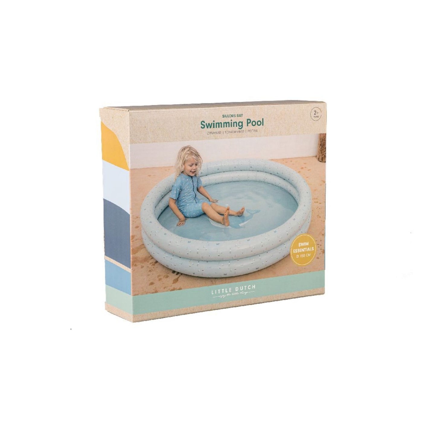 Inflatable Pool Durable Summer Backyard Pool for Kids and Adults – Family Water Fun