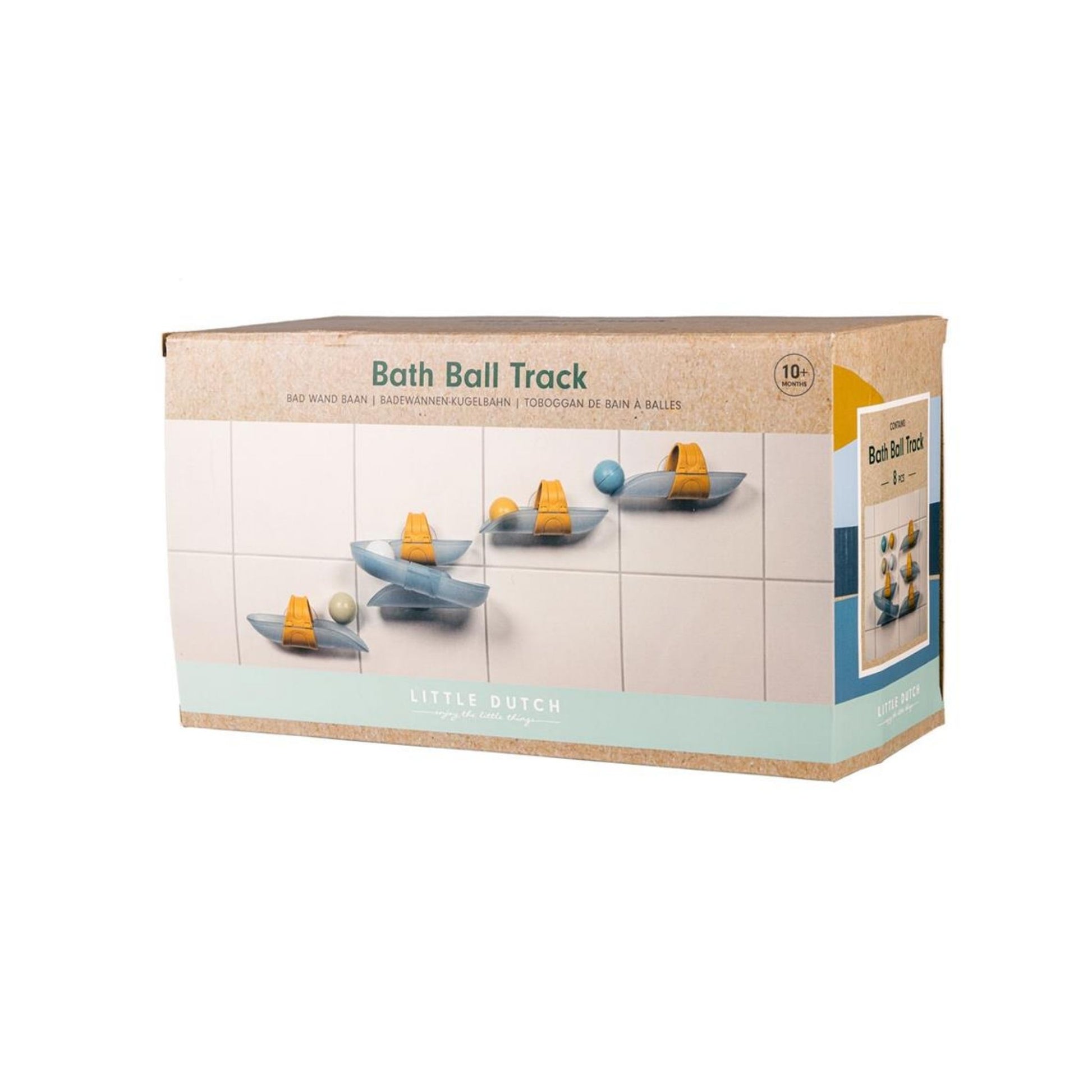 Bathtub Waterway Ball Track Blue - Designed for use in the bath or shower
