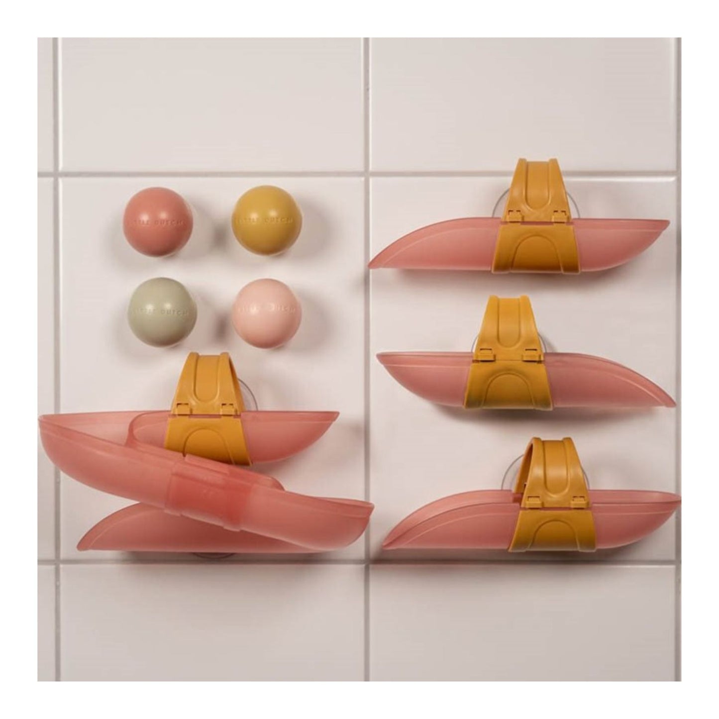 Bathtub Waterway Ball Track Pink - Little Dutch - UAE, KSA