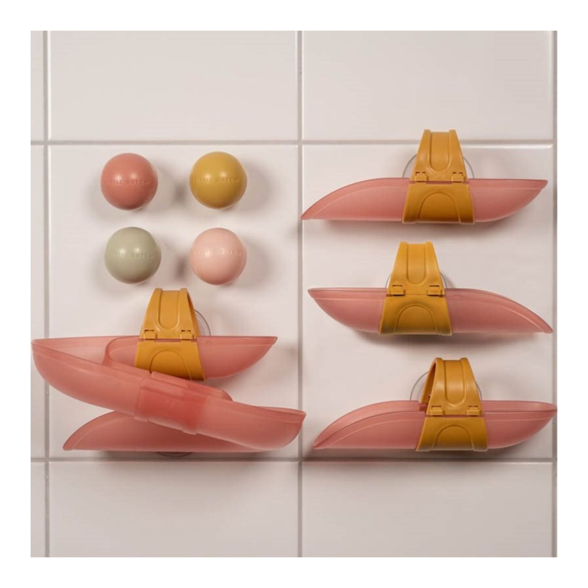 Bathtub Waterway Ball Track Pink - Little Dutch - UAE, KSA