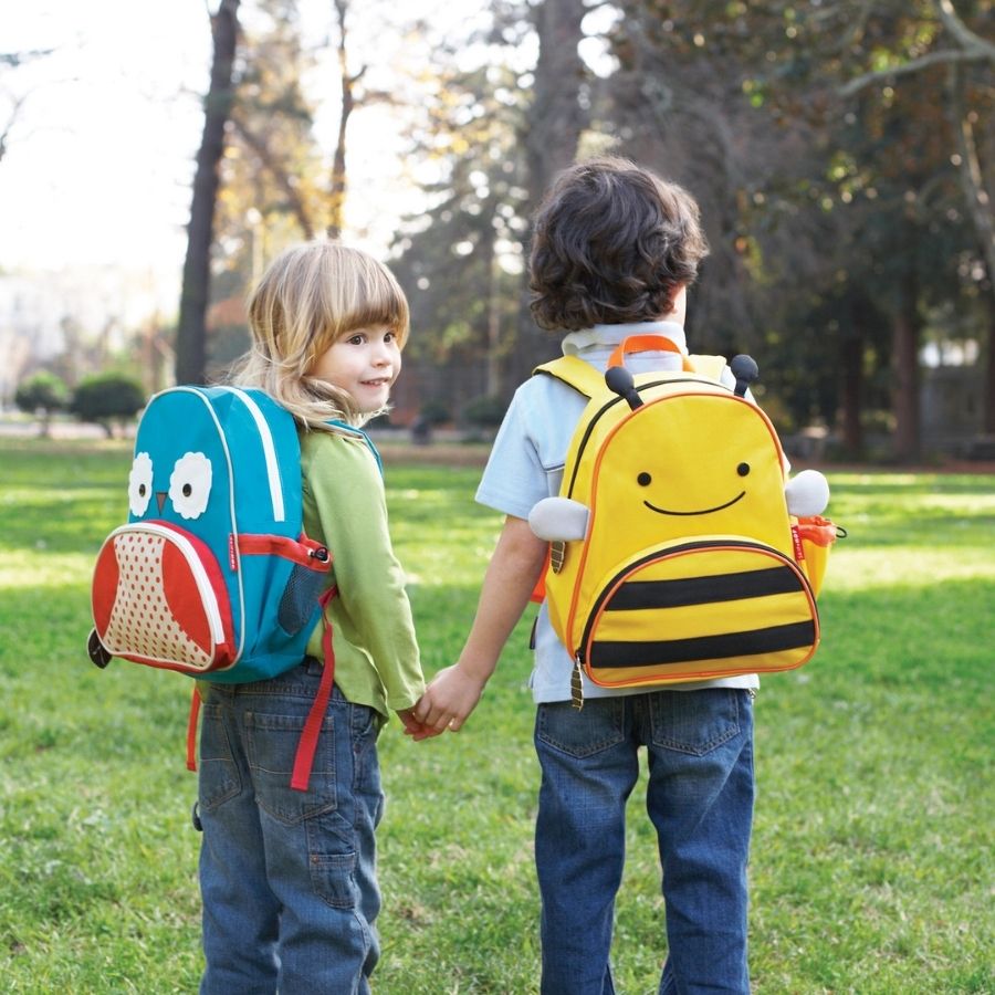 Zoo Backpack for Kids - Cute Animal Print Preschool Backpack with Adjustable Straps