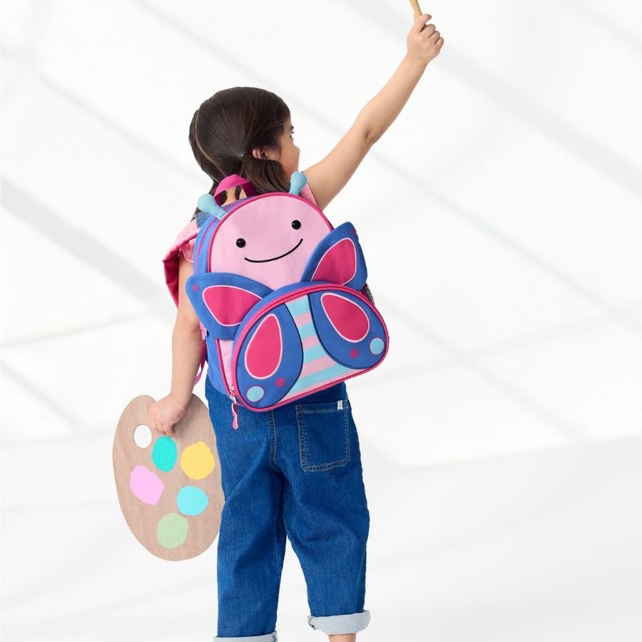 Zoo Backpack for Kids - Cute Animal Print Preschool Backpack with Adjustable Straps