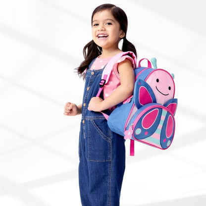 Zoo Backpack for Kids - Cute Animal Print Preschool Backpack with Adjustable Straps