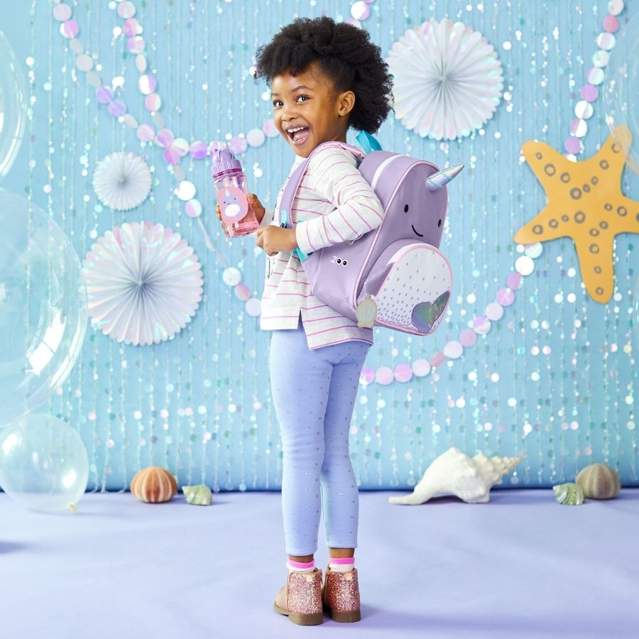 Zoo Backpack for Kids - Cute Animal Print Preschool Backpack with Adjustable Straps