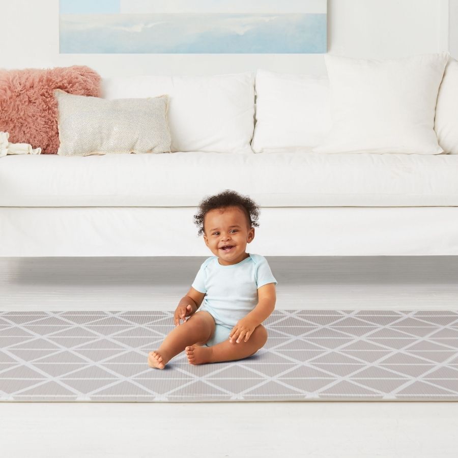 Reversible Playmat — Double-Sided Soft Play Mat for Babies and Toddlers, Portable