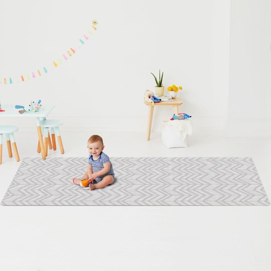 Reversible Playmat — Double-Sided Soft Play Mat for Babies and Toddlers, Portable