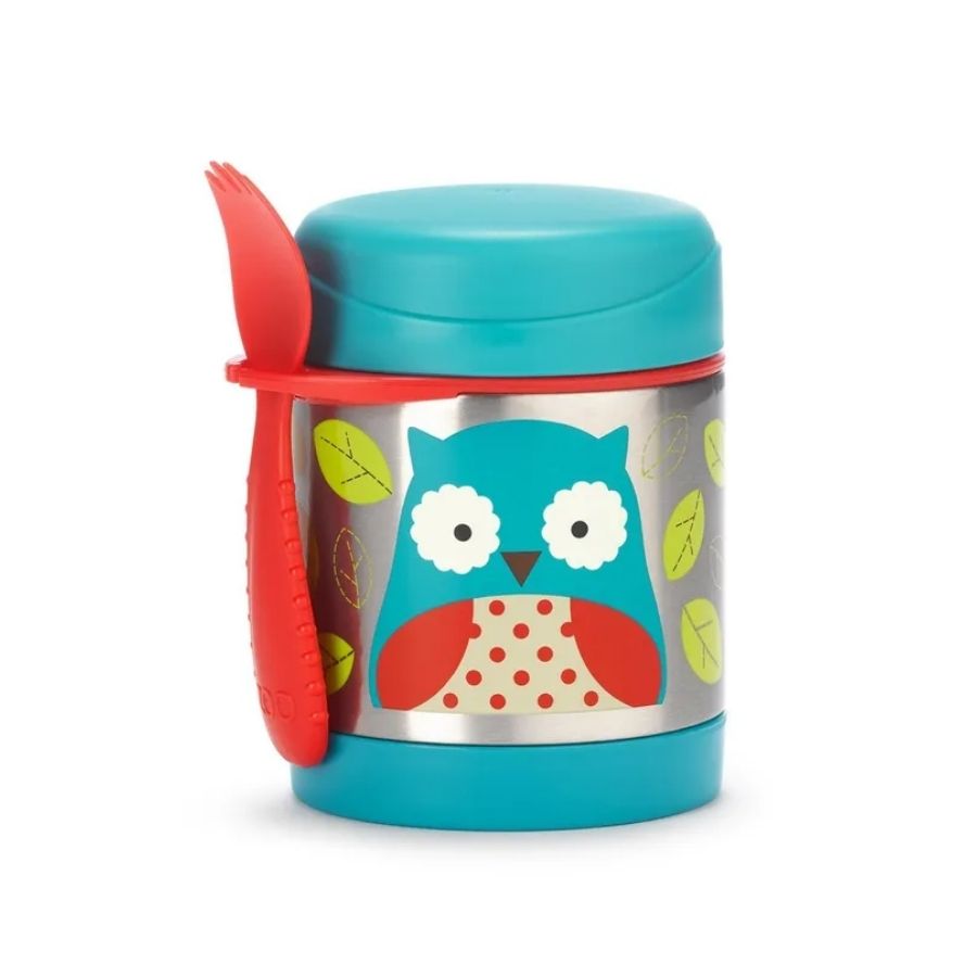 Zoo Food Jar Collection — Reusable Kids Food Storage Jars for Baby Feeding