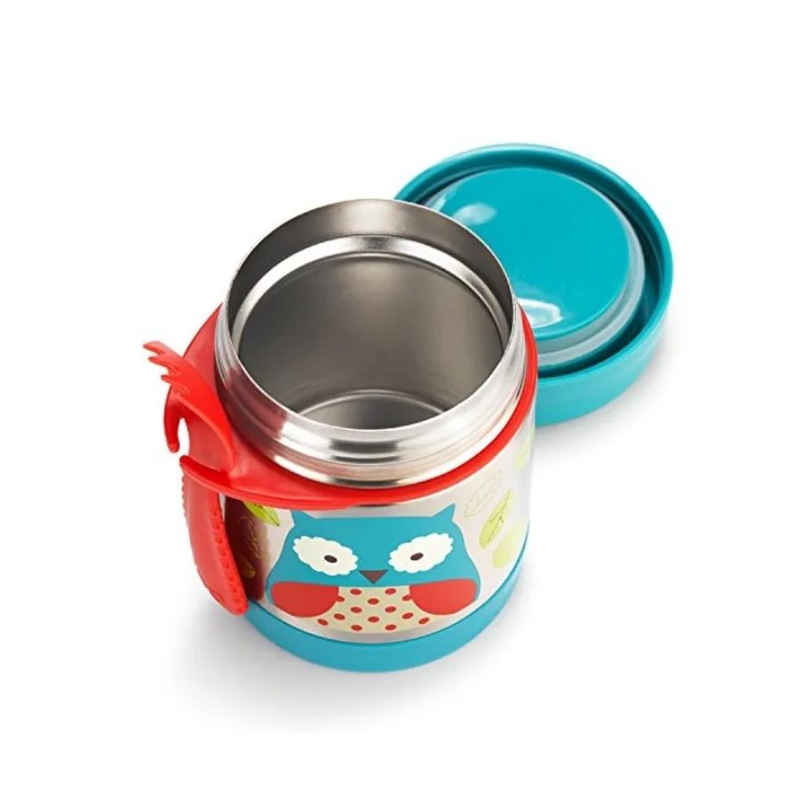 Zoo Food Jar Collection — Reusable Kids Food Storage Jars for Baby Feeding