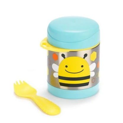 Zoo Food Jar Collection — Reusable Kids Food Storage Jars for Baby Feeding