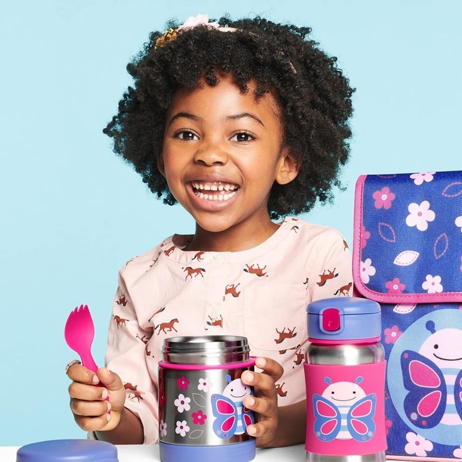 Zoo Food Jar Collection — Reusable Kids Food Storage Jars for Baby Feeding