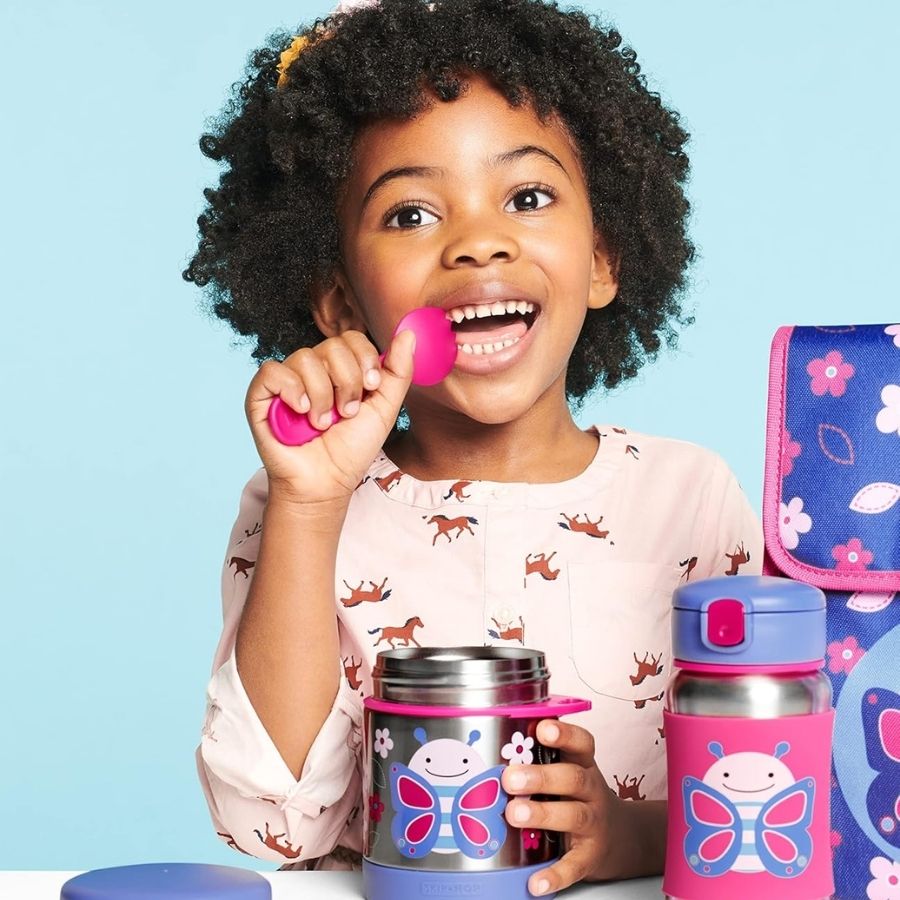 Zoo Food Jar Collection — Reusable Kids Food Storage Jars for Baby Feeding