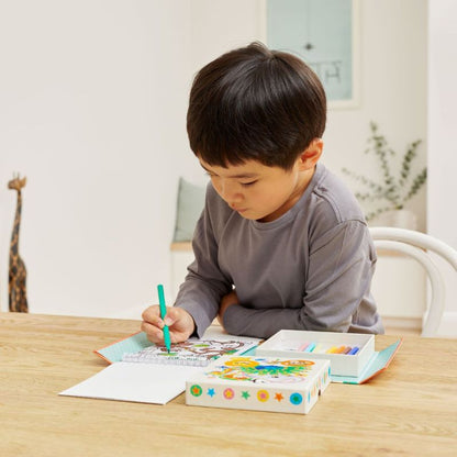 Colouring Set - Assorted Themed Activity Pack for Kids with Multiple Scenes