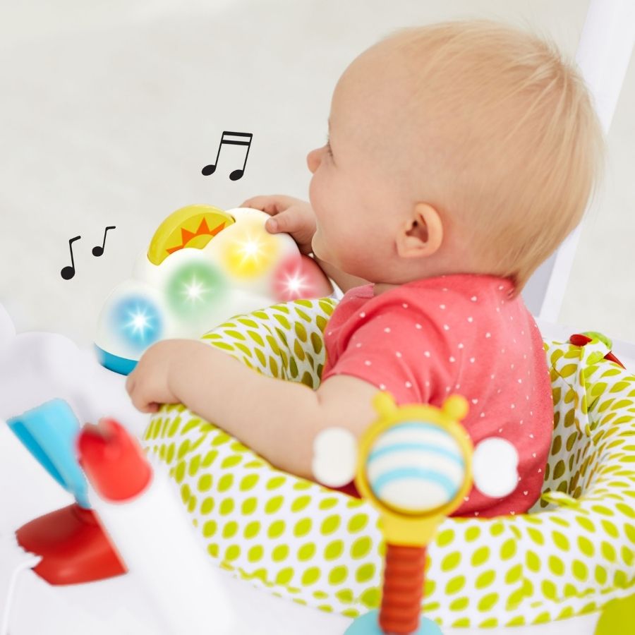 Explore & More Jumpscape Foldaway Jumper & Silver Lining Cloud Play & Fold Jumper