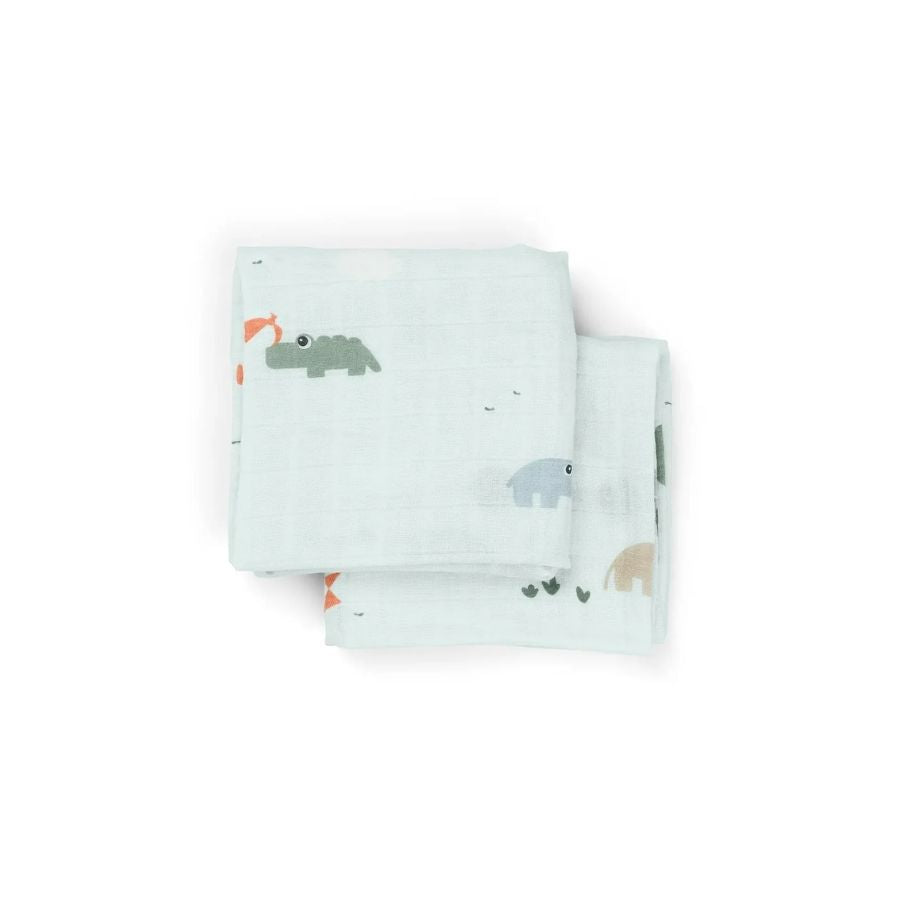 Burp Cloth 2 Pack - Playground