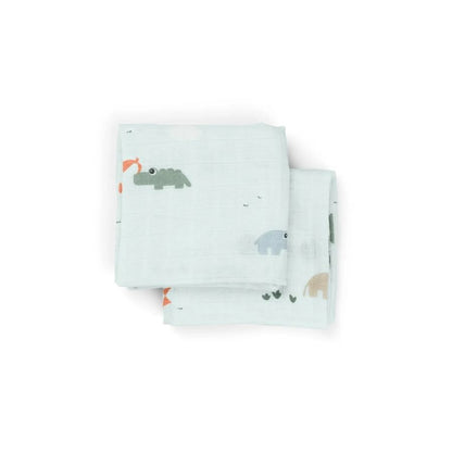 Burp Cloth 2 Pack - Playground