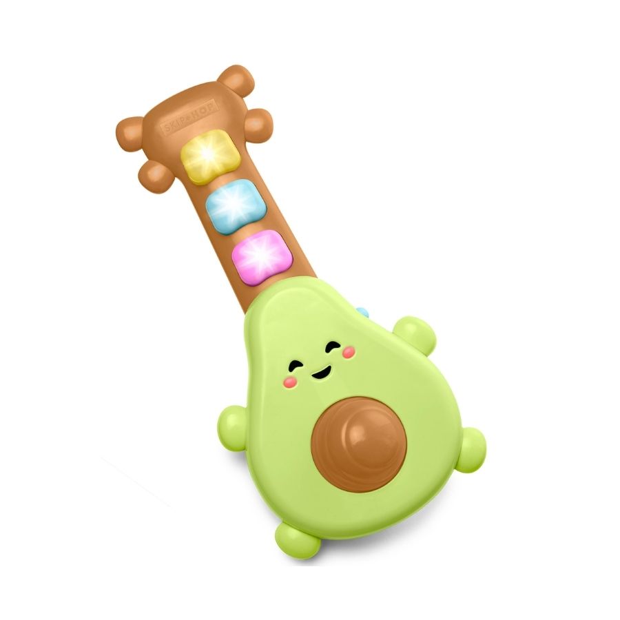 Skip Hop Farmstand Rock Toy -A-Mole Guitar, Zoo Fill Up Fountain & Zoo Ring Toss Toys